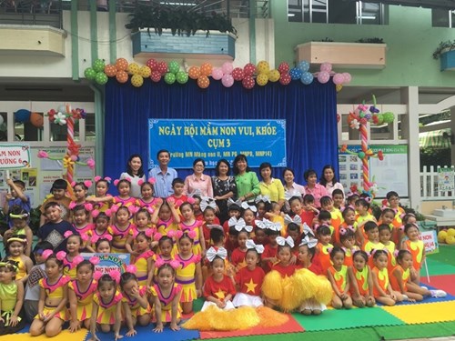 Ngày hội  Mầm non vui, khỏe  năm học 2016 - 2017 - Cụm 3